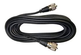 Pro Trucker Ptrg58-21 Rg58 Cb Antenna Coaxial Cable 18ft Uhf Pl259 Male To Coax