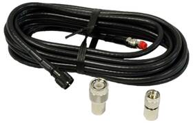 Rg58 Procomm 15ez Cb Radio 15ft Coax Nipple Conn With Tnc And Mu Connectors