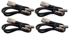 1dh-fmpl Procomm 1hd-fmpl 4 Lot Cable Adapters 12inch Pl259 Male To Dual Female Mini Uhf 1dh-fmpl Procomm 1hd-fmpl 4 Lot Cable Adapters 12inch Pl259 Male To Dual Female Mini Uhf