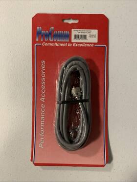 Hs12-8x Procomm 734139470129 New 12 Plug-plug Coax Assembly With Molded Pl-259 S #hs12-8x