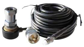 Hs818t-nkt Procomm 18ft Terminator Series Rg58 Cable With 3/8 X 24 Stud Mount Hs818t-nkt Procomm 18ft Terminator Series Rg58 Cable With 3/8 X 24 Stud Mount