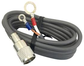 Pl8x12 Procomm Cb Radio 12 Foot Rg8x Coax Cable Pl259 Plug To Lug Terminals
