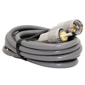 Pp8x75 Procomm Rg8x Coax Cable With Soldered Pl259 Connectors Pp8x75 Procomm Rg8x Coax Cable With Soldered Pl259 Connectors