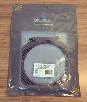 Ant-140-001-15 Proxicast 15ft Sma Male To Female Coax Extension 50 Ohm New