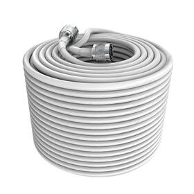 C-100n-n Qishun 100 Feet Coaxial Cable 5d-fb 50 Ohm High Speed Coax Cord Low Loss Digital Coa