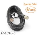 R-1010-6 Cablesonline Coaxial Cables Bnc Male Connectors Black R-1010-6 Cablesonline Coaxial Cables Bnc Male Connectors Black