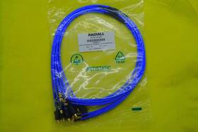 Radiall R296703281 10 Rf Double Cable Connector Mmcx/mb405fj/mmbx 19.5 Inch New