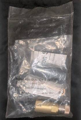 Uhfm-lcf12-001 Radio Frequency Systems Rfs Nm-lcf12-001 High Performance N Male Connector For 1/2 Inch Coaxial Cable