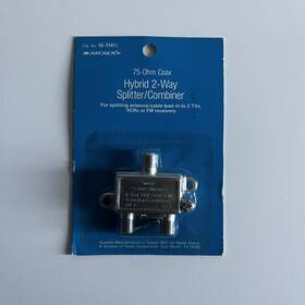 15-1141c Radioshack Vintage Radio Shack Archer 75-ohm 2-way Coaxial Coupler Combiner