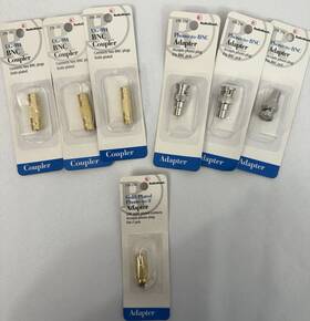 Radioshack 278-0303 Lot Of 7 Adapters And Couplers New In Package