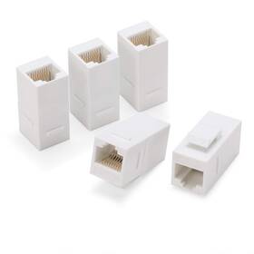 Rapink 661918779404 Rj45 Coupler Inline Adapter Keystone Female To Network Connector 5 Pac