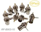 Rf-b903-10 Cablesonline Bnc Female Chassis Mount Rf Connectors