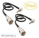 Rf-er100-2 Cablesonline 2-pack 8-inch Fme