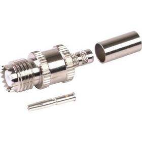 Crimp-rg142 Rf Industries Rfu-601-c1 Miniuhf Female Crimp-rg142/223/400