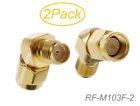 Rf-m103f-2 Cablesonline Sma Male To Female Adapter For Fpv Goggles Antenna Rf-m103f-2 Cablesonline Sma Male To Female Adapter For Fpv Goggles Antenna