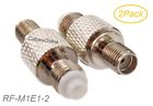 Rf-m1e1-2 Cablesonline 2-pack Fme Female Rf-m1e1-2 Cablesonline 2-pack Fme Female