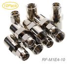 Rf-m1e4-10 Cablesonline 10-pack Fme Male