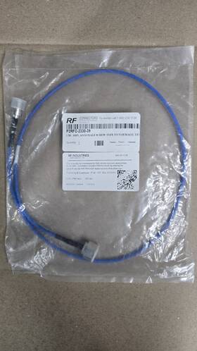 P2rfc-2330-39 Rf 4.3/10 Male Screw Type To N Female Jumper