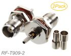 Rg316-rg174-rg178-lmr100 Rf-t909-2 Cablesonline 2-pack Tnc Female