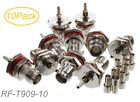 Rg316-rg174-rg178-lmr100 Rf-t909-5 Cablesonline 10-pack Tnc Female