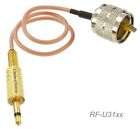 Rf-u31xx Cablesonline Uhf Male To Ts Coax Low Loss Jumper Rf