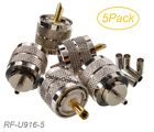 Rg316-rg174-lmr100 Rf-u916-5 Cablesonline 5pack Uhf Pl-259