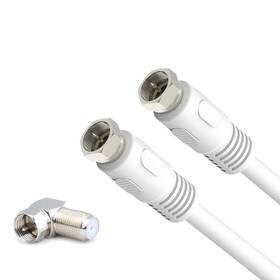 Rfadapter 724268879337 Rg6 Coax Cable 15 Feet Tv Coaxial White 75 Ohm Quad Shield Rfadapter 724268879337 Rg6 Coax Cable 15 Feet Tv Coaxial White 75 Ohm Quad Shield