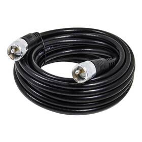 Pl259 Rfadapter 727380052183 Cb Coax Cable 25ft Rg8x Coaxial Uhf Male To Low Loss