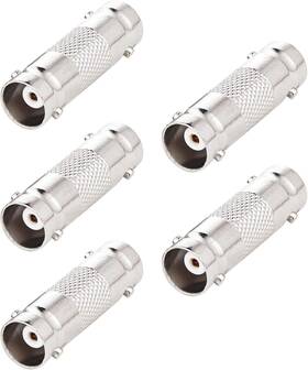 Rf0a0012a-2 Rfadapter Bnc Female To 5 Pack Barrel Connector Coupler Extend Cables On Cctv