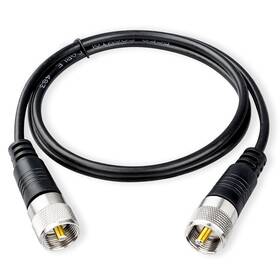 Rfa0001a1 Rfadapter Cb Radio Cable Pl259 Jumper 3ft 1m Pl-259 Uhf Male To Connector Coax Rg5