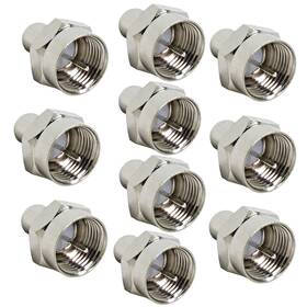 Rfa0010 Rfadapter Coax Cap Cover 75 Ohm Terminator 10 Pack Caps For Ports On Sp
