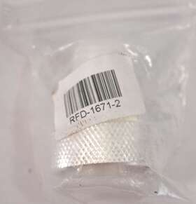 Rfd-1671-2 Rfi 7/16 Inch Din Male To N Female Stainless Steel Teflon Adapter