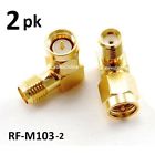Rfm1032 Cablesonline Connectors Adapters Sma Male Female Right Angle 030955271798