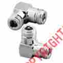 Rfn-7657 Ppec N Double Female Jack Right Angle Elbow Adapter Connector