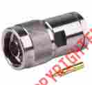 Rfn1002-1n Rf Industries 3 N Male Solder Clamp Connector For Rg8 Rg213 Nos