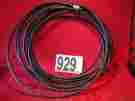 Asm213 Rg-213 Mis-cut Davis Rf 35 Inch Jumper W Pl259 Silver Plated Connectors Miscut Sale 24835 80000