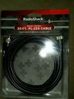 278-967 Rg-58 Connectors Pl-259 Uhf 20ft Radioshack Cable 50 Ohm 278-967 Rg-58 Connectors Pl-259 Uhf 20ft Radioshack Cable 50 Ohm