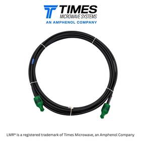 Tml240-aum-25 Rig Cables Llc Genuine Times Microwave Lmr -240 Coax 25-ft With Amphenol Uhf To