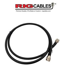 V-rci-400-so-gmngmn-5 Rig Cables Llc 5-ft N-male To 400-series Ultra Low Loss Coax By