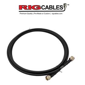 V-rci-400-so-gplgnm-2 Rig Cables Llc 10-ft Pl-259 To N-male 400-series Ultra Low Loss Coax Patch Cable By