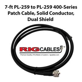 V-rci-400-so-gplgpl-7 Rig Cables Llc 7-ft Pl-259 To 400-series Ultra Low Loss Coax Patch Cable V-rci-400-so-gplgpl-7 Rig Cables Llc 7-ft Pl-259 To 400-series Ultra Low Loss Coax Patch Cable