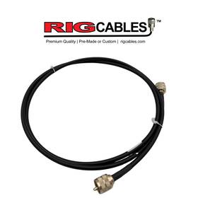 V-rci-8x-st-gplgpl-5 Rig Cables Llc 5-ft Pl-259 To Rg-8x-series Low Loss Coax Patch Cable