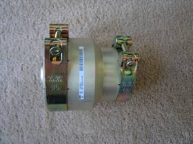 2073.0703.00 Rohde & Schwarz And 3 1/8 Inch To 1 5/8 Unflanged Reducer For Rf Transmission Line