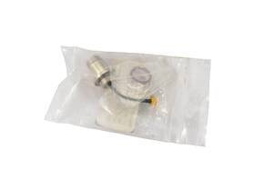 455638 Rosenberger Panel Mount Coaxial Connector Silver Right Angle Gold Plated