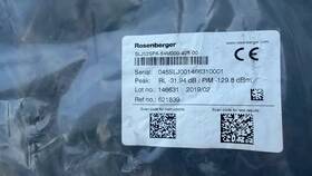 Slj12spa-64m000-40ft-00 Rosenberger Jumper Cable 7/16 Din Male To 40 Ft Black Slj12spa-64m000-40ft-00 Rosenberger Jumper Cable 7/16 Din Male To 40 Ft Black