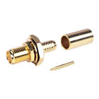 Rp-3252-1c Rf Industries Sma Female Bulkhead Rp For 646444431651