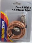 Rp-8x6cl Roadpro Clear Coax Cb Radio Antenna Coaxial Shielded 045464132737 Rp-8x6cl Roadpro Clear Coax Cb Radio Antenna Coaxial Shielded 045464132737