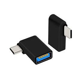 Ruiguyouxuan 766081827577 Right Angle Usb C To 3.0 Adapter 90 Degree Type Male A