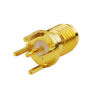 S01-sjpt4-11bs01 Eightwood Sma Female Jack Thru Hole Circle Pcb Mount Straight
