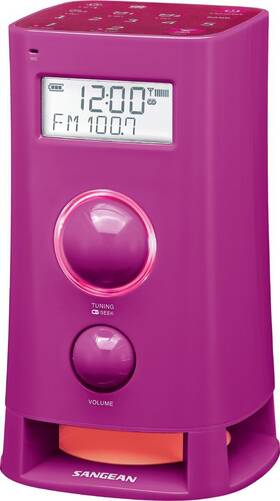 K-200 Sangean 999992689679 Multi-function Upright Am/fm Digital Radio Pink